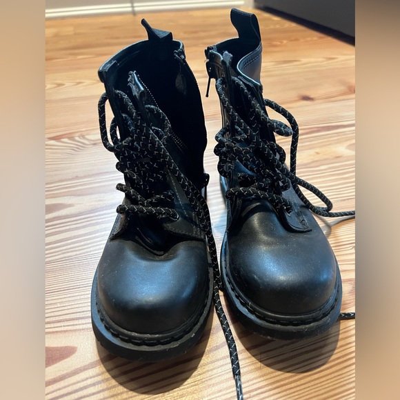 Steve Madden Girls Jsasha combat boots size 13 - Picture 4 of 5